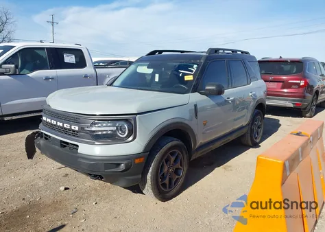 2022 Ford Bronco Sport Badlands z USA, uszkodzony, nr VIN 3FMCR9D97NRD68968